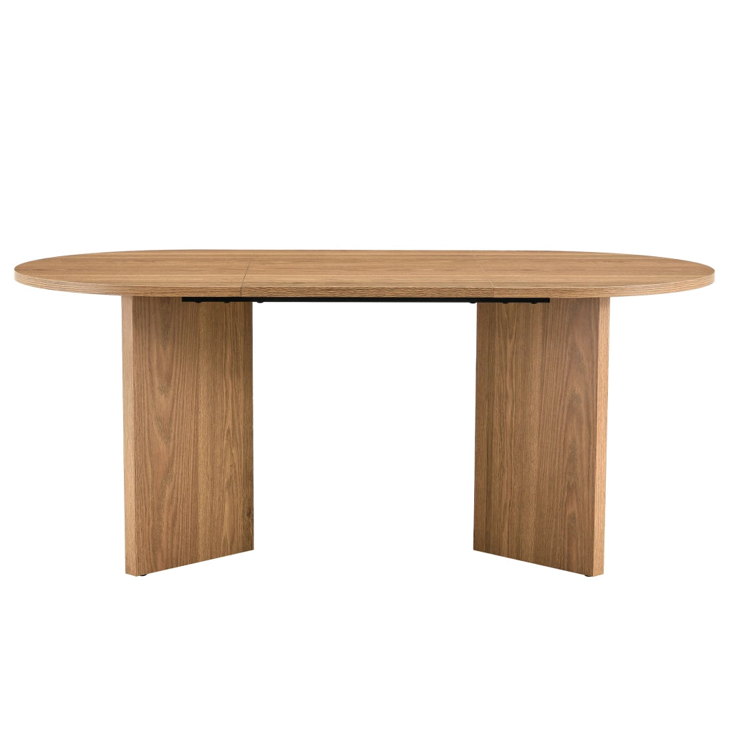 Tavolo da Pranzo Ovale per 4-6 Persone ¨C Xylo ¨C Legno, Moderno, 180 cm