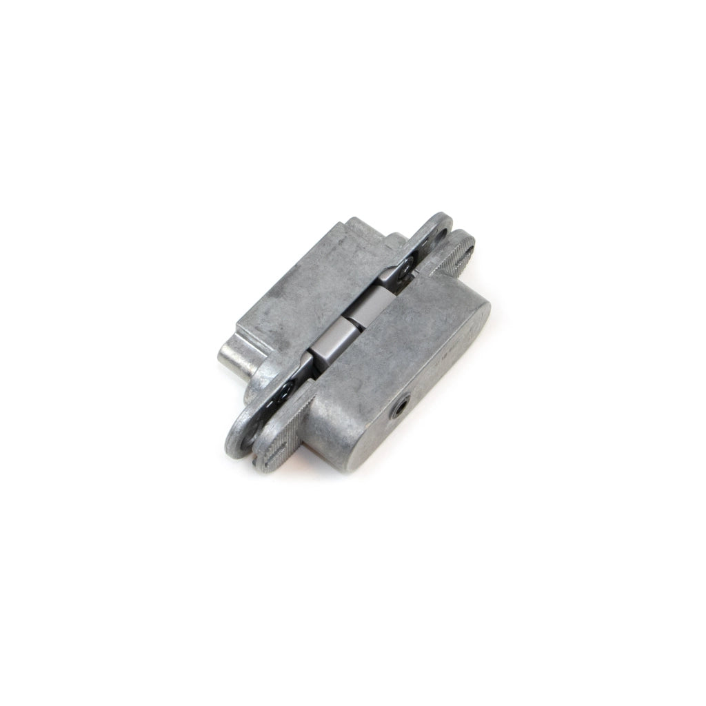 Emuca Cerniere a scomparsa per porte di passaggio, carico di 40 Kg, apertura 180Âº, zama, grigio metallizzato, 2 un.