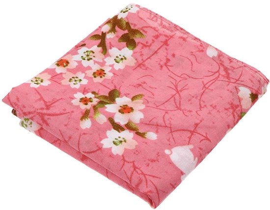 Asciugamano multifunzionale 50 x 50 cm - Design giapponese - Leggero/Patchwork - Respira bene/Semplice da pulire - Duraturo - Multifunzionale - Furoshiki