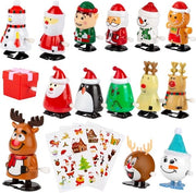 Set di Giochi di Natale Premium - 15 Giochi a Rotazione - Inclusi 4 Adesivi di Natale - Accessori di Festa per Bambini - Nuova Lente di Giochi