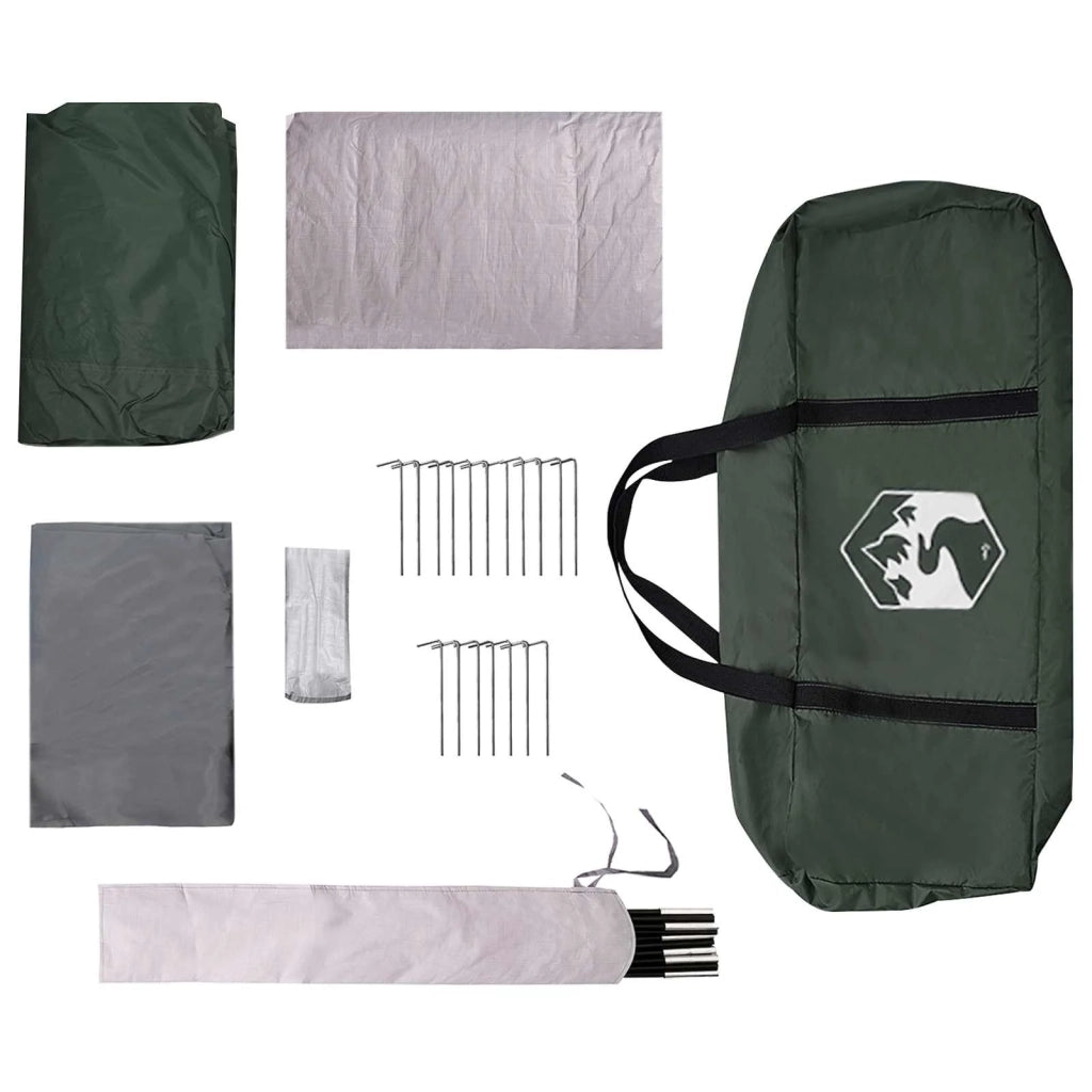 Tenda Familiare con tetto Verde militare 500 x 400 x 230 cm 42028504