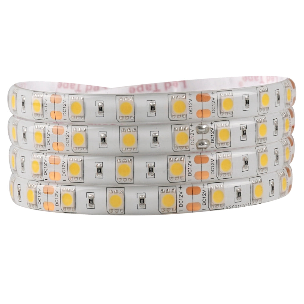 Striscia LED Polux 5m 12V IP65 bianco 4000K 2200lm