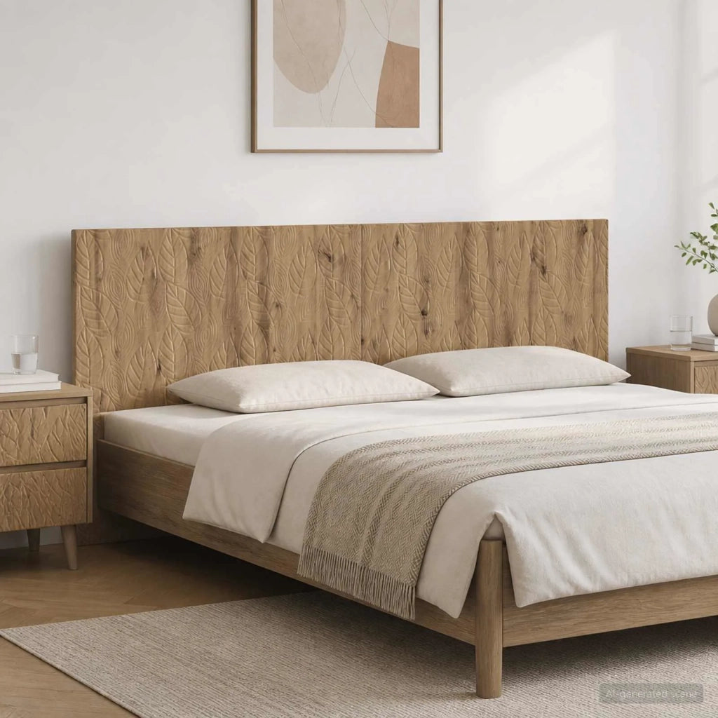 Testiera da Muro DELFT Rovere Artigianale Legno ingegnerizzato 897154