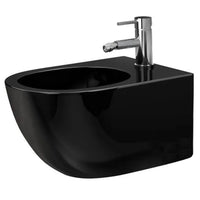 Bidet Sospeso Carlo Mini Black Shiny