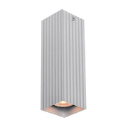 Spot soffitto quadrato alluminio 17cm GU10 10W Italux