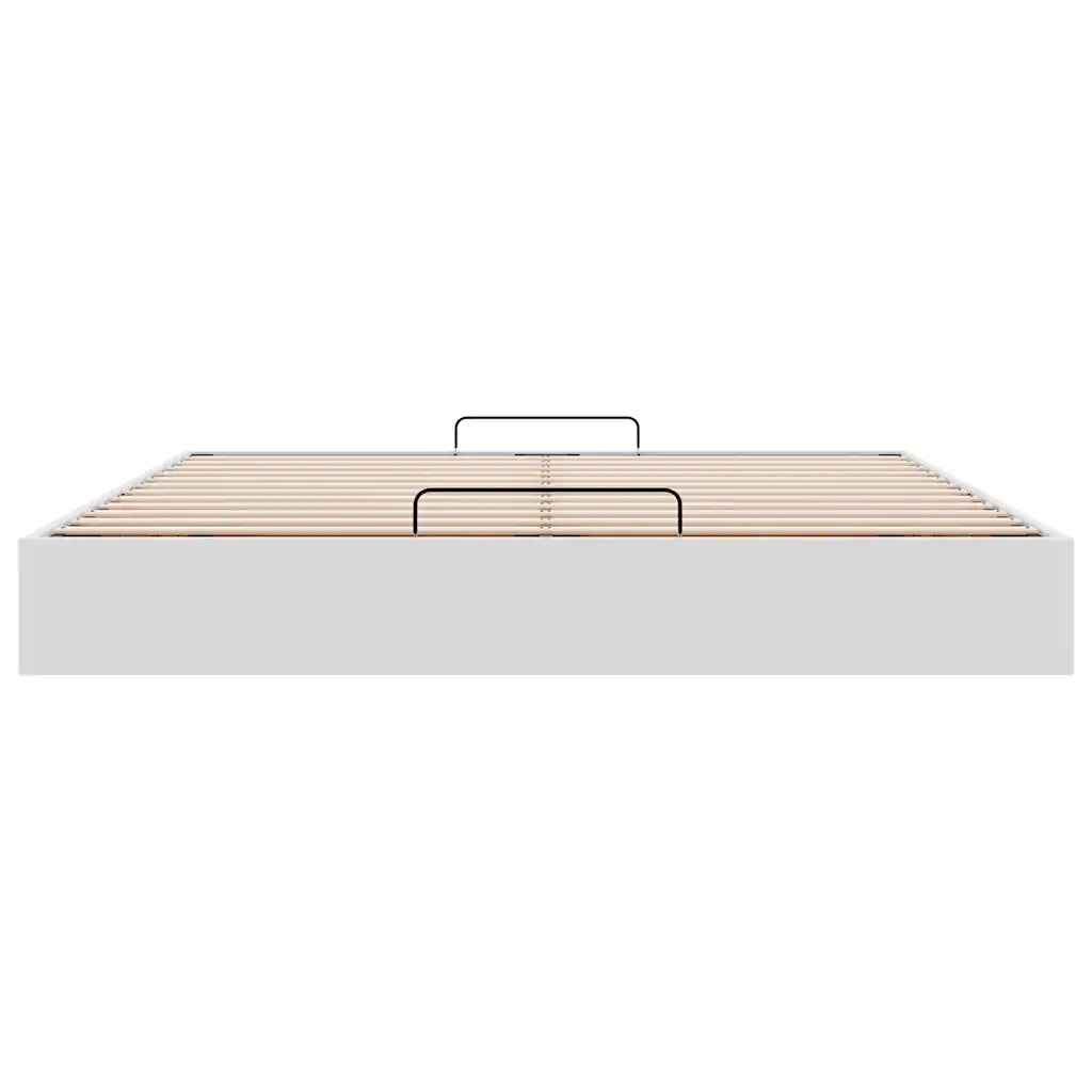 Struttura Letto Pouf senza Materasso 160x200 cm Similpelle