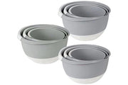 Set 3-delic - 2,0 a 5 litri - contenitore per insalata in plastica, pentola a cotto in acciaio inossidabile