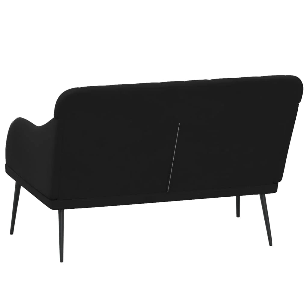 Panca/panca 110 x 76 x 80 cm velluto nero 02_0010714