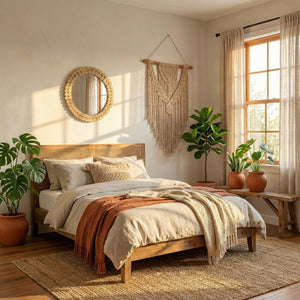 Specchio Da Parete Boho 36cm Klna-mr01