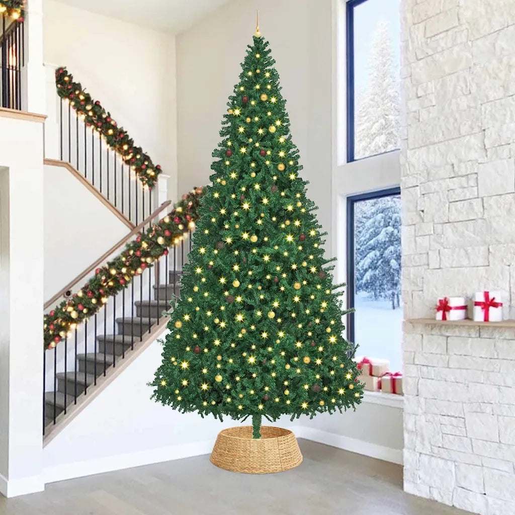 Collare per Albero di Natale Marrone 90 x 90 x 28 cm