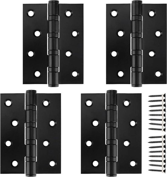 Scharnieri in acciaio inossidabile 100 x 75 mm per esterno e armadietto, pieghevoli