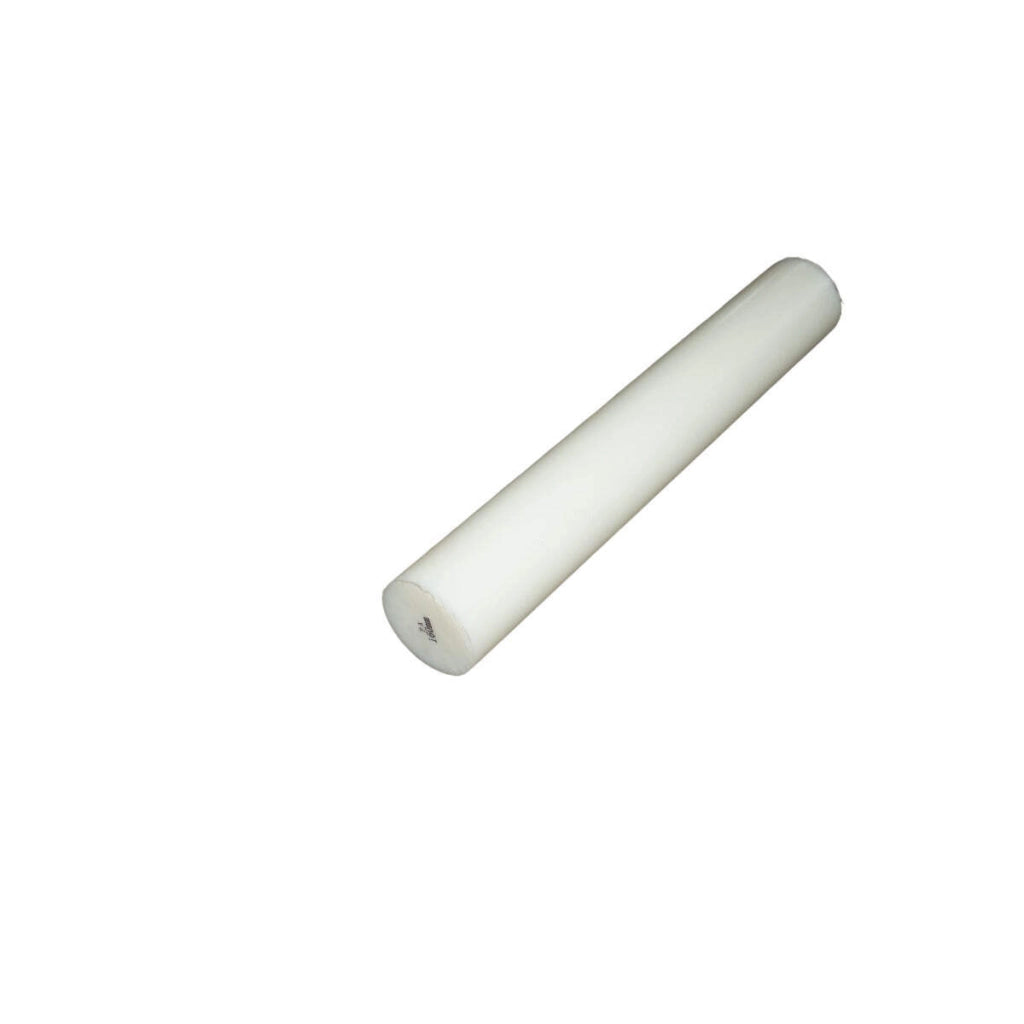 Barra di poliammide PA6 bianca 1000x160mm 25.6 Kg
