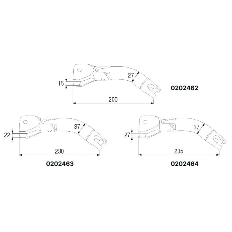 RADDRIZZA ANCORA INOX 316 ØMM.10-12