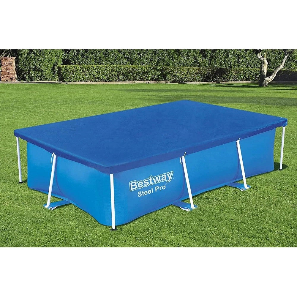 Trade Shop - Telo Copertura Per Piscina Steel Pro 259x170x61cm Fuori Terra Rettangolare 58105 -