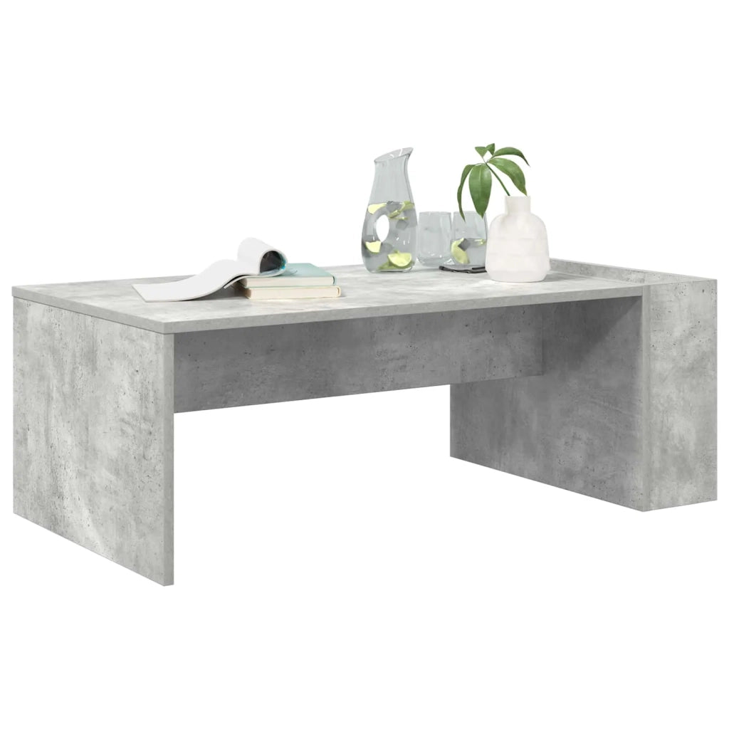 Tavolino da salotto Grigio cemento 95 x 50 x 34 cm 8000167
