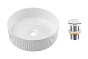 Set lavabo con tappo click-clack Lavabi da appoggio 36 x 1401 x 36 cm