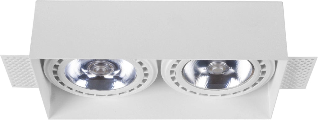 Faretto incasso Nowodvorski Downlight bianco metallo 2xES111