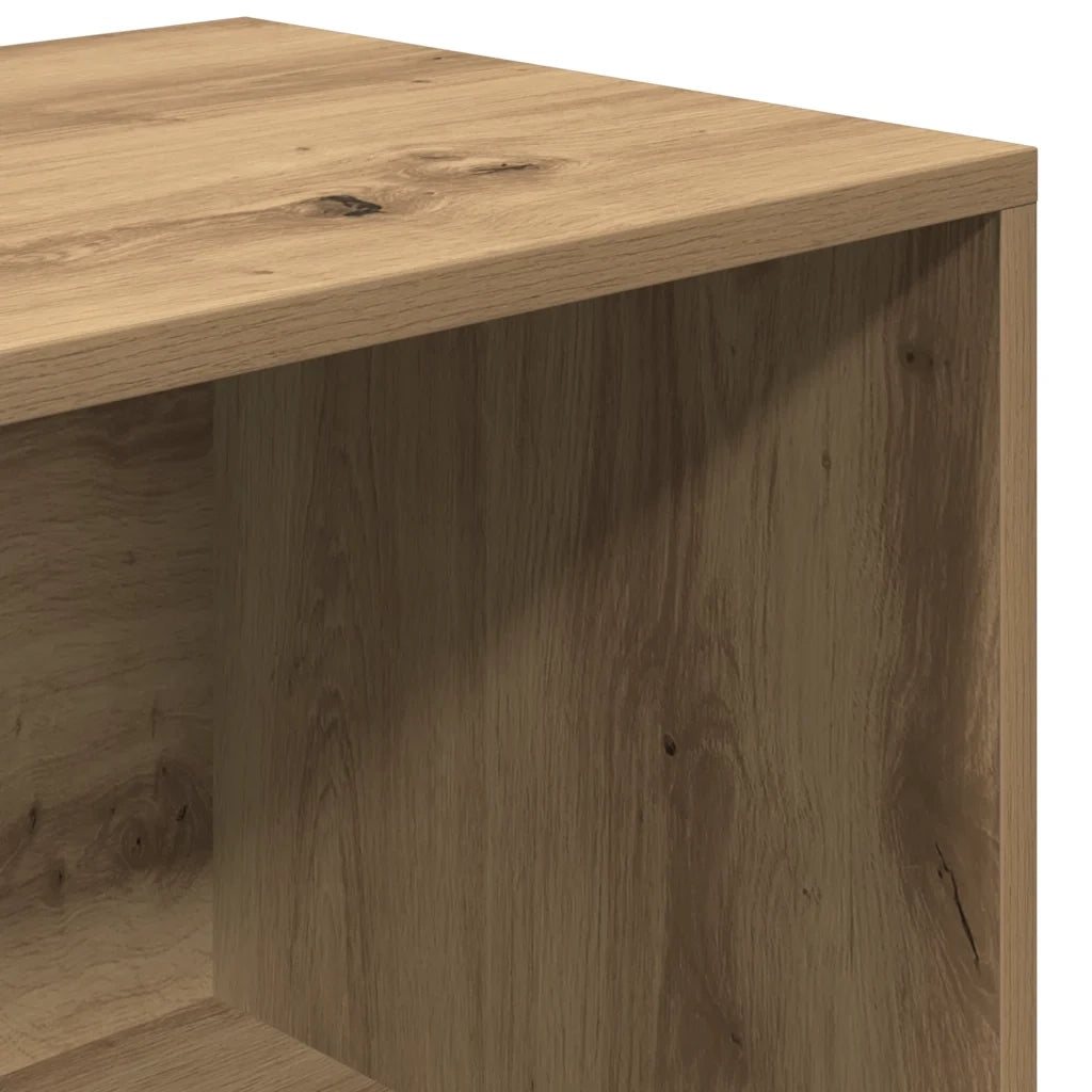 Scarpiera Rovere Artigianale 105x35x35 cm in Legno Multistrato