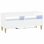 Mobile TV LED Bianco Lucido Legno ingegnerizzato 896769