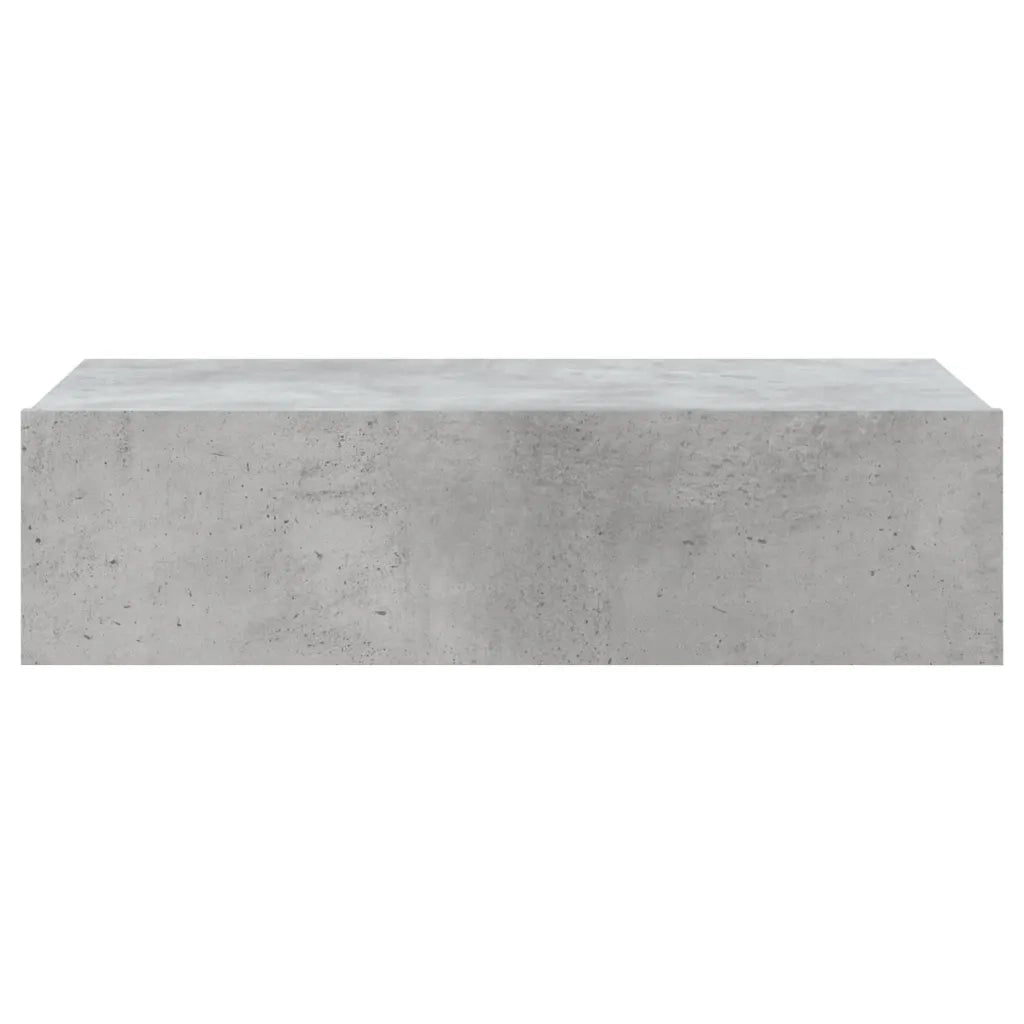 Mobile Porta TV con Luci LED-Mobile per TV-Credenza TV Grigio Cemento 60x35x15,5 cm