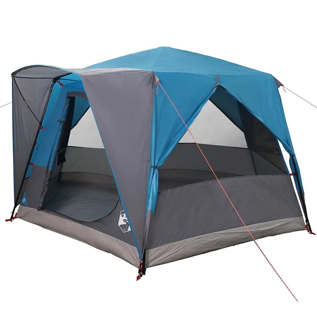 Tenda da Capanna per 5 Persone Blu e Grigio 333 x 317 x 194 cm 42004030