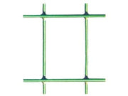 RETE ELETTROSALDATA ZINCATA PLASTIFICATA VERDE ROTOLO MT.25- maglia mm.100x50 filo ø mm.2,50 est. - cm.80h. - 1 rotolo T-REX