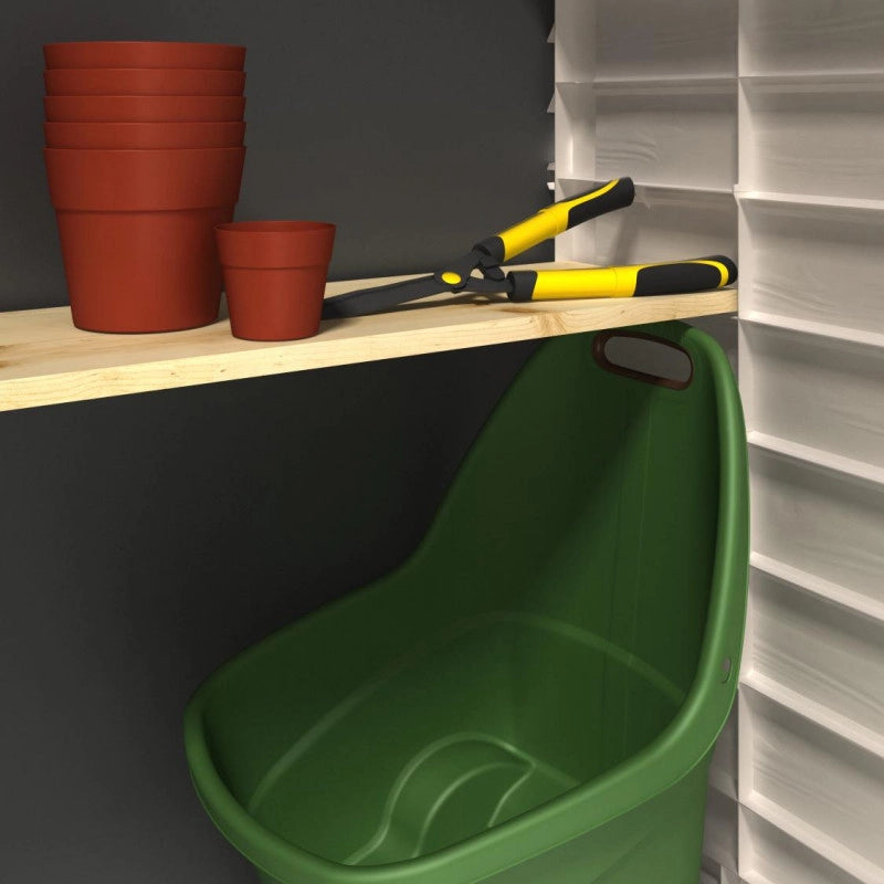 Box Contenitore da Giardino Keter Store-It-Out Ultra - Beige - 2000L con Pistoni Automatici 114x133x42