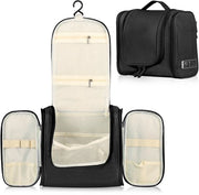 Tolettas da bagno appesi per signore e signori, tolettas da bagno, tolettas per signori, tolettas per signori con gancio, accessori di viaggio, tolettas da bagno per signore (nero)