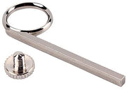 Accessorio per Tromba con Vite di Sostituzione in Metallo di Alta Qualità - 75mm - Superficie Liscia - Accessorio per Tromba