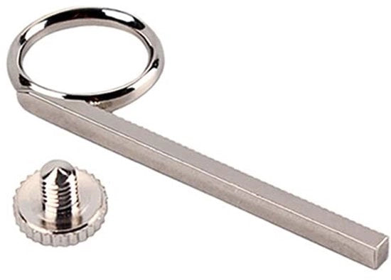 Accessorio per Tromba con Vite di Sostituzione in Metallo di Alta Qualità - 75mm - Superficie Liscia - Accessorio per Tromba