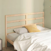 Testiera per Letto 141x4x100 cm in Legno Massello di Pino 817635
