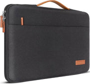 Tas per laptop 17 pollici, impermeabile, protezione per laptop 17,3" per HP Pavilion 17/MSI GS73VR Stealth Pro/Alienware 17/Dell Inspiron/Lenovo ideapad/ASUS/HP, nero