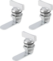 Chiusura a Camlock 90 Gradi di Rotazione - Chiusura di Cassetto - Sistema di Cassetto - Cassetti per Attrezzi - Adatto per Montaggio M19 - Dimensioni 37,5x21,5x22mm
