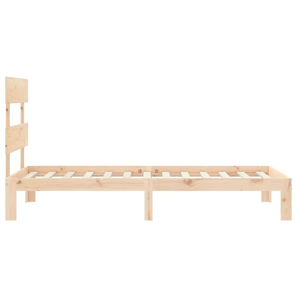 Giroletto senza Materasso 90x200 cm in Legno Massello di Pino 3193516