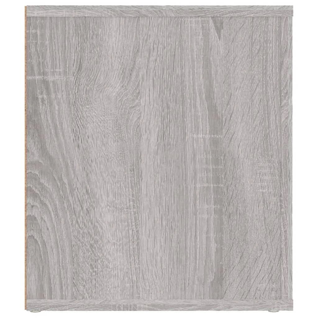 Mobile TV multimediale scaffale TV mobile TV sala da pranzo soggiorno camera da letto Sonoma 100 x 35 x 40 cm legno ingegnerizzato grigio 02_0028328