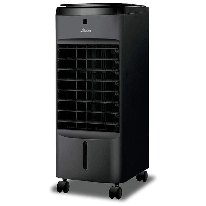 Ardes AR5AMR08 Penny Q-Black Raffrescatore Evaporativo 4 L 234 m³-h 60 W Telecomando Timer 12h colore Nero