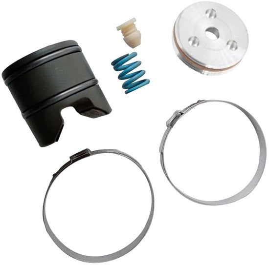 Set di riparazione del volante adatto per B/M*W 1/2 Serie - gomma/metallo/plastica - numero di articolo 32106891974 - nero/blu/argento/beige - installazione 07/2010-03/2019 - resistente agli urti