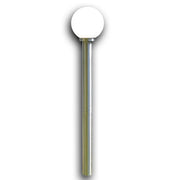 Lampada da terra a sfera 110 cm decorazione luminosa in acciaio inossidabile 2402030