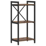 Libreria Rovere fumé 40 x 30 x 85 cm Legno multistrato 868367