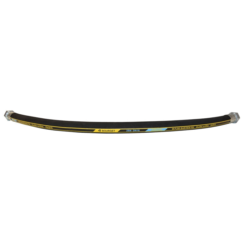 Tubo flessibile di pressione crimpato DN16 2SN - 800mm Trattore forestale