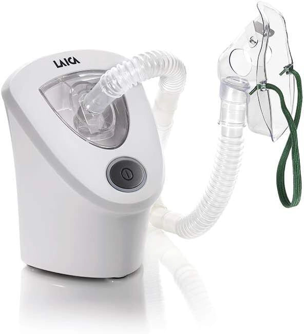 Laica MD6026P Aerosol a Ultrasuoni Portatile per Adulti e Bambini 0,4 ml-min 40 dB colore Bianco