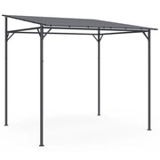 IDMarket - Pergola addossata - Tonelle de jardin 2,3 x 2,4 M