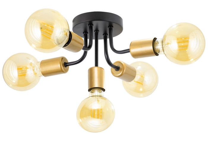 Lampada APP1118-5C Black Gold
