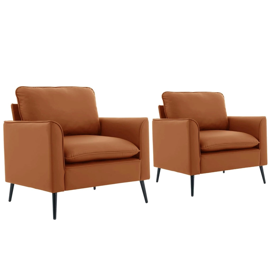 Divano singolo nordico - Zephmum- Pelle sintetica antigraffio, elegante e lussuoso