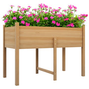 Letto rialzato da giardino 115x55x80 cm ¨C zephmum ¨C verde