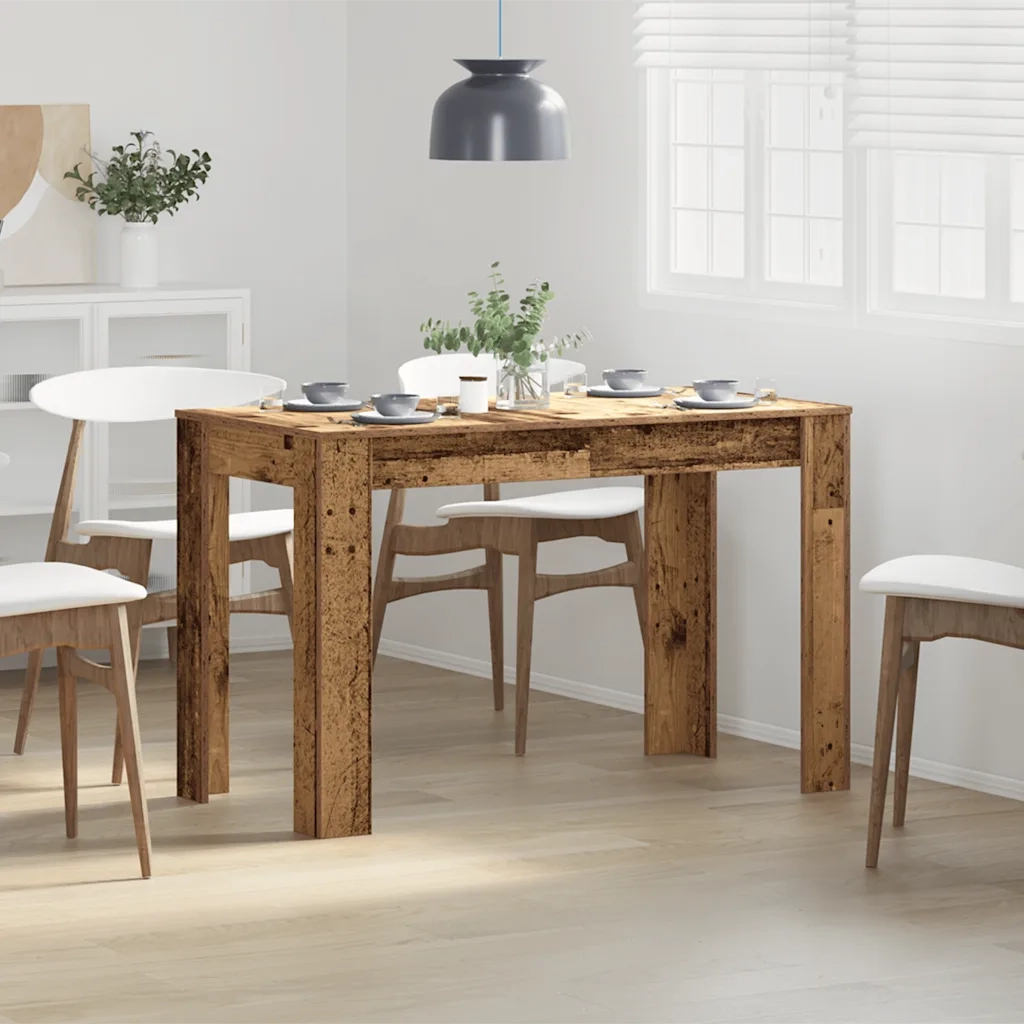Tavolo da Pranzo | Tavolo da cucina Legno Antico 120x60x76 cm in Truciolato