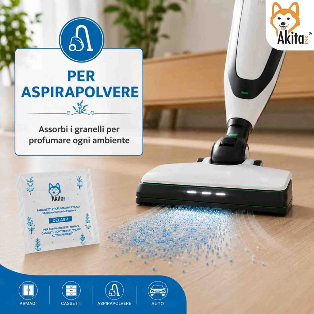 Akitaink 6 Sacchetti Profumati Delash Armadi