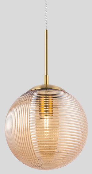 Lampada pendente Pendant in Metallo Lumina Ottone