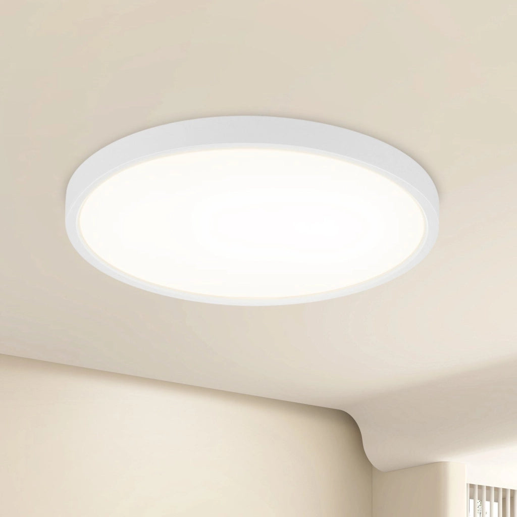 ZMH Lampada da soffitto LED piano 18cm 15W bianco 4000K moderna per cucina corridoio camera letto