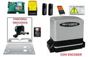 Kit Kv6 Con Encoder Motore Automazione Cancello Anta Scorrevole 230V 220V 600Kg